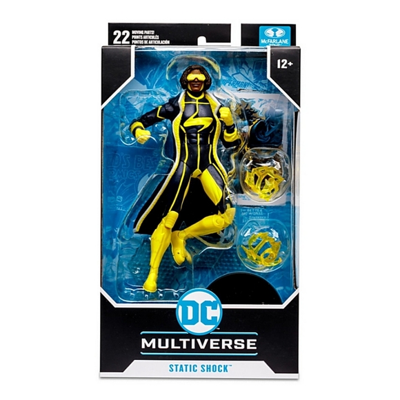 DC MULTIVERSE Static Shock (DC New 52) 7" Figure - Picture 3 of 3